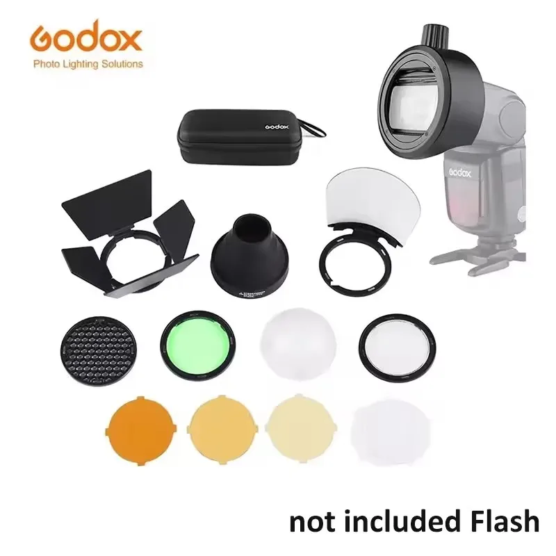 

Godox Magnetic Round Head Flash Accessory For Godox AK-R1 Kit Mini Photography Replacement Parts For Godox H200R V1 AD100pro