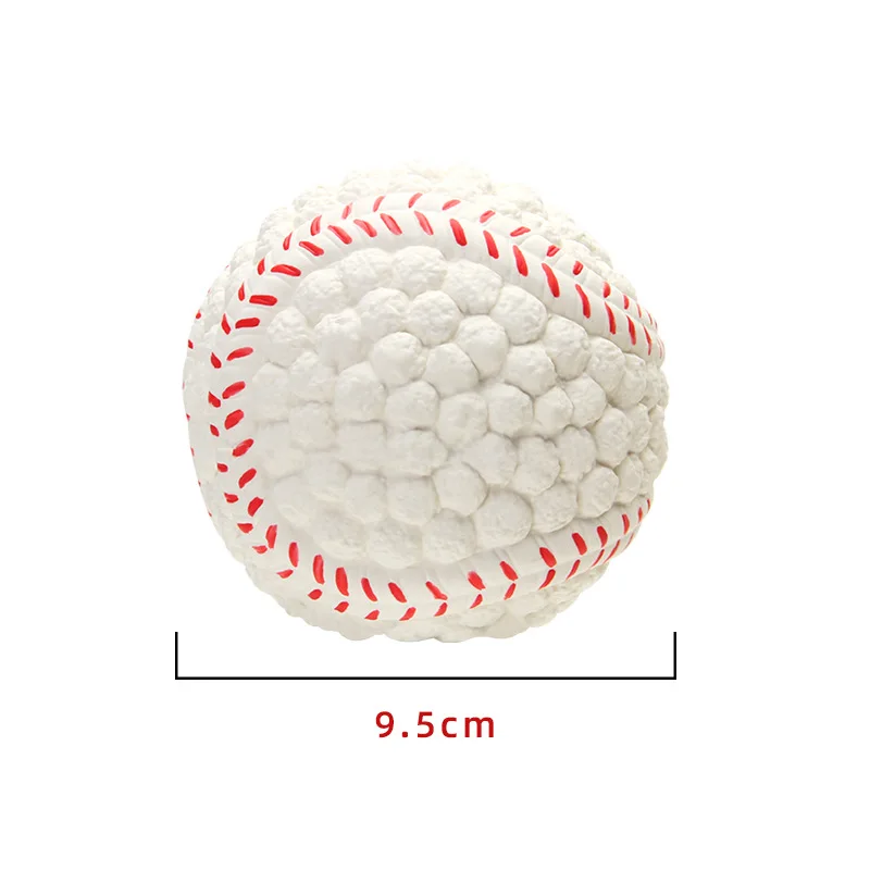 Best Pet Dog Toy Balls Squeak Puppy Toys Interesting Tennis Football Tooth Cleaning Cotton Filling Toys for Dogs Pet Supplies