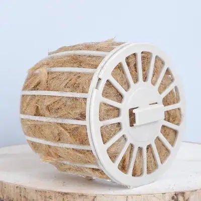 

Cotton and Jute Bird Nesting Material Natural Bedding Durable Nest Supplies Reusable Comfortable Material Nest Supplies