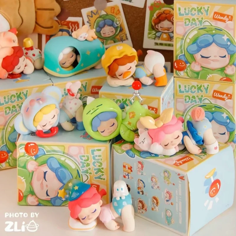 

Лидер продаж, серия Wendy'S Today'S Xiao Que Xing, слепая коробка второго поколения, модные игрушки ручной работы, милые украшения, подарки для девочек