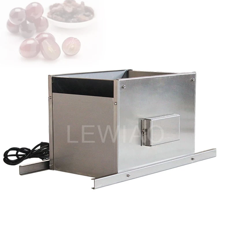 Stainless Steel 200-300kg/h Electric Grape Crusher Crushing Blueberry Mulberry Berry Fruits Brewing Equipment Machinery