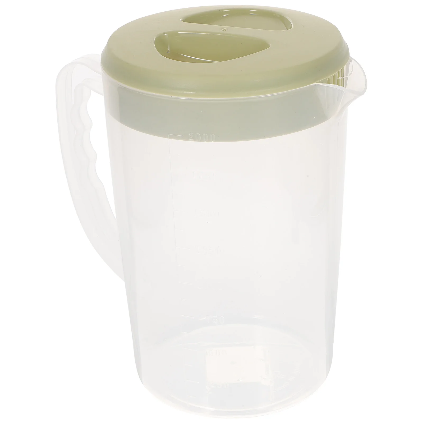 

Cold Water Pitcher 2200 ML Large Capacity Jug Kettle Plastic Safe Lid Hot Cold Resistant Home Parties Picnics Kitchen Bar Use
