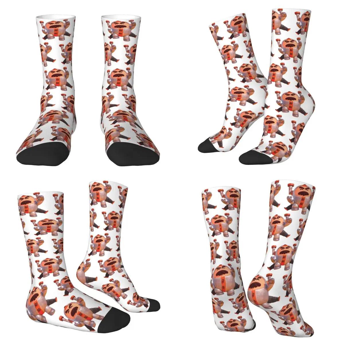 جو جتترز (2) جوارب هاراجوكو جوارب عالية الجودة إكسسوارات جوارب طويلة لهدايا عيد الميلاد للرجال والنساء