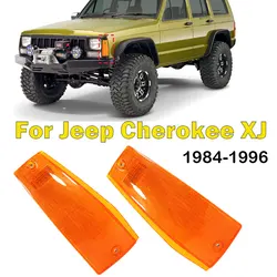 Car Accessories For Jeep Cherokee XJ 1984-1996 ​Auto Turn Lights Front Corner Parking Side Marker ​Light Lamp Lens Shell Housing