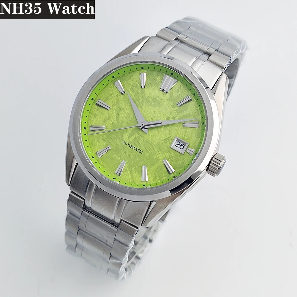 NH35 39.5mm Watch Luxury Classic Business Automatic Mechanical For GS Watch Sapphire Waterproof Personalized No Logo Men's Watch