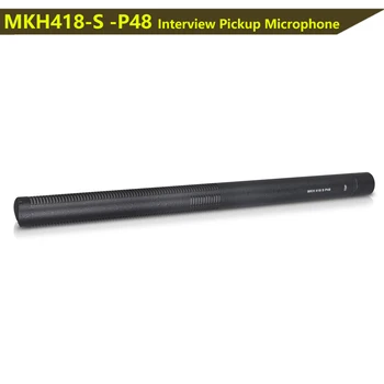 The MKH 418 S is a M-S standard stereo gun type directional microphone for indoor outdoor movies broadcast television reporting