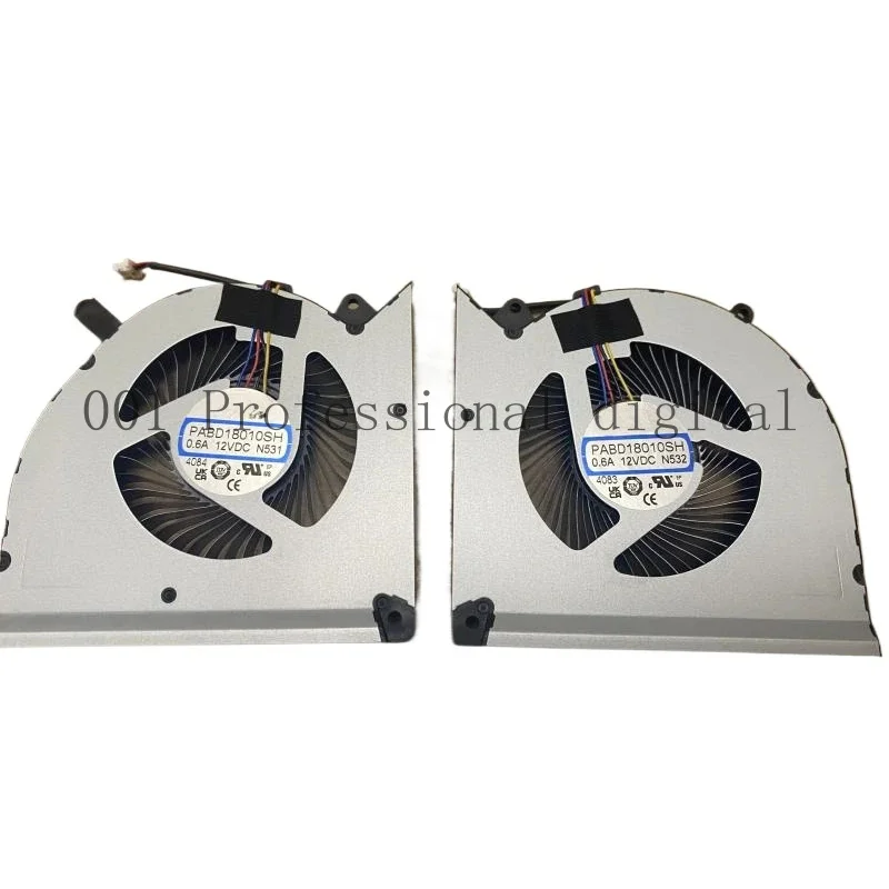 جديد لأجهزة الكمبيوتر المحمول MSI 1822 Titan18 HX Cooling GPU CPU Fan N518 N519 N531 N532