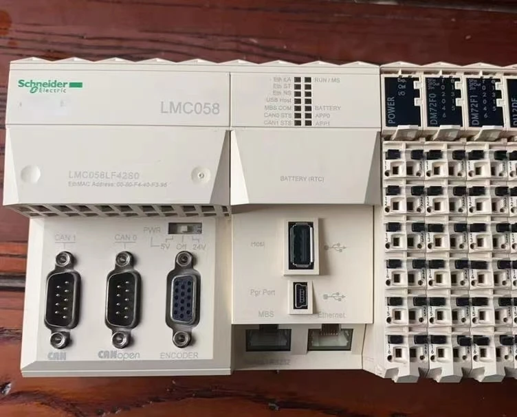Original PLC Module LMC058LF42 Industrial Electrical Automation Accessories Motion Controller 24V DC view 5
