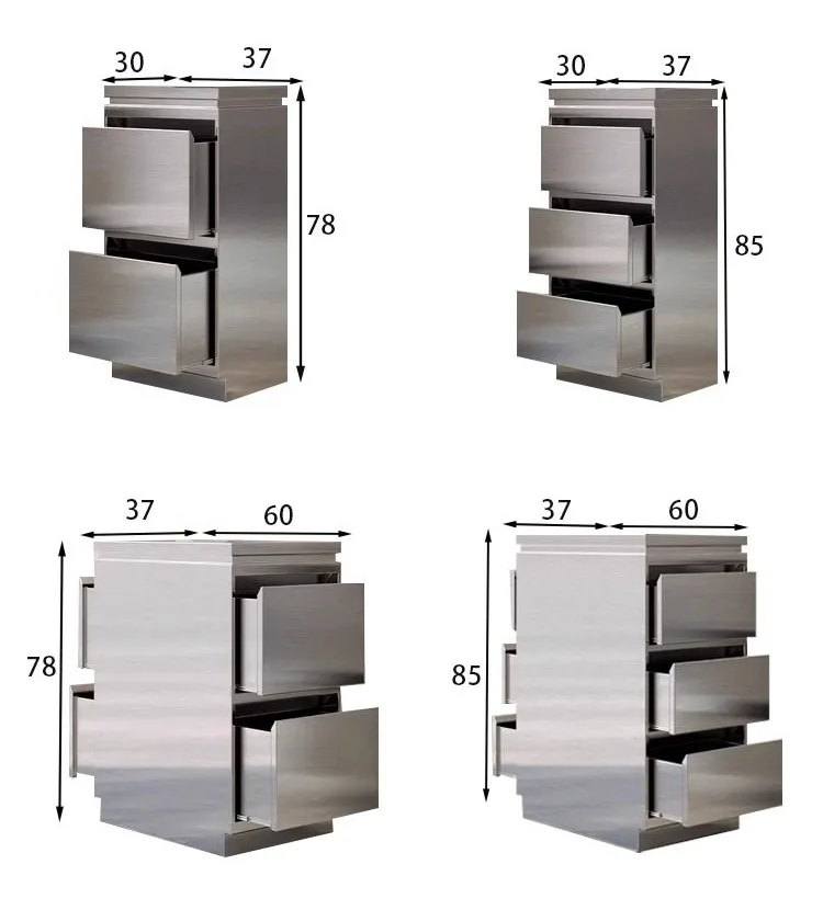 Carro de herramientas de salón de belleza de lujo, carro de salón de acero inoxidable dorado con cajones