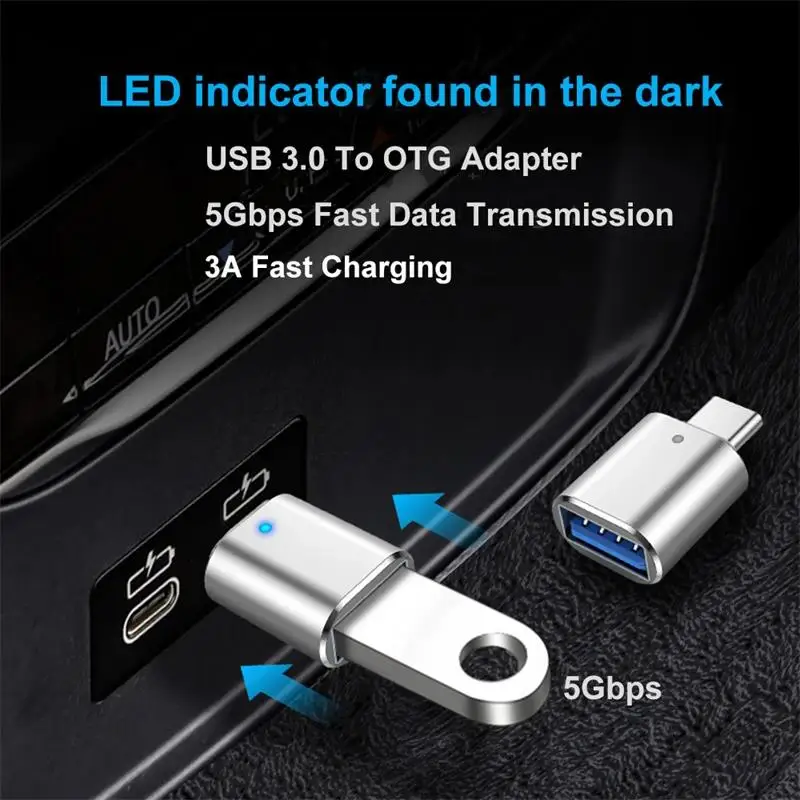 USB 3.0 OTG Adapter Type-C Male Type C Connecter USB C To Female USB Converter Extension Cord For Xiaomi Macbook Samsung