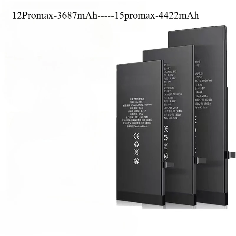 

14promax-4350 мАч подходит для аккумулятора мобильного телефона iphone 11, X/XR/12/13/14pm/15/7/6p/8G, литиевая батарея большой емкости