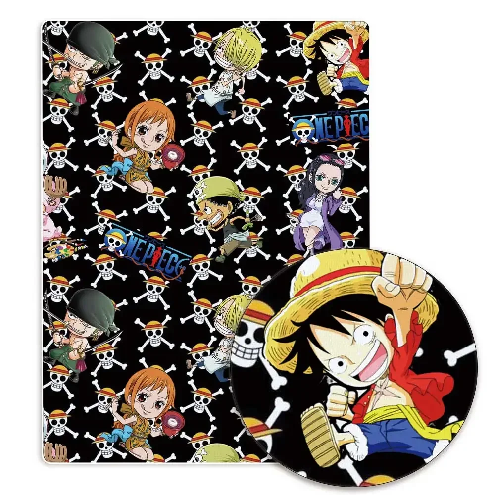 One Piece Anime periferiche tessuto 140*50 cm cucito fai da te patchwork quilting vestito da bambino tessuto stampato tessuto cucito bambini