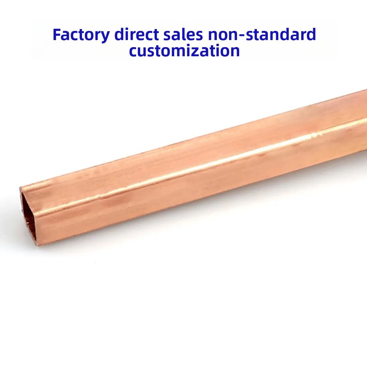 T2 Pure Copper Square & Rectangular Tube, Hollow Copper Pipe for Medium & High Frequency Induction Coil, Size 4/6/8/10/15/20/30~