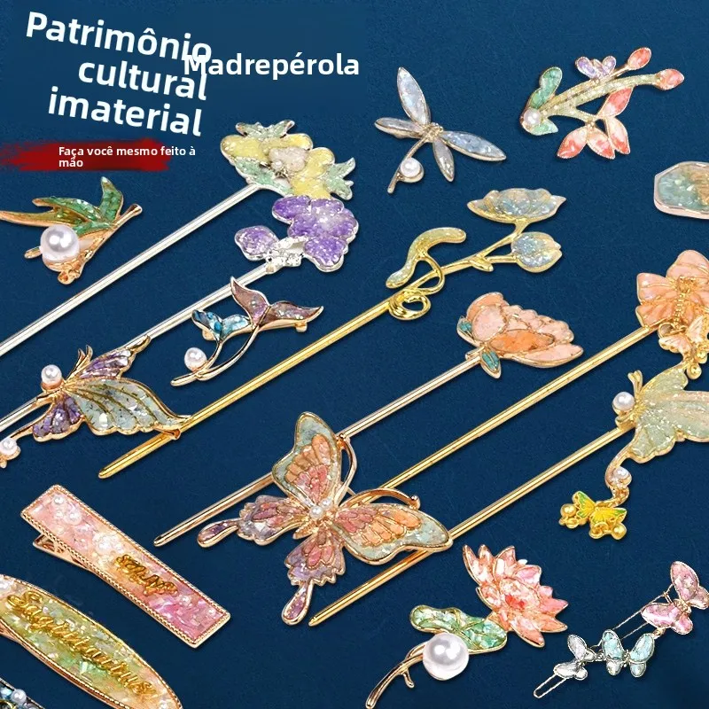 kit-diy-de-acessorios-de-cabelo-grampos-e-tiaras-artesanais-com-fragmentos-de-conchas-e-borboletas-para-atividades-de-team-b