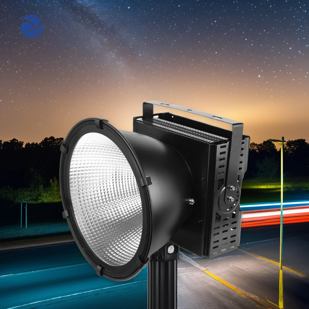 30000 Lumen Ac 220V 300W 100W 2700K Ip66 Flood Light Spotlight Stadium External Round Sport Led Reflectors For Soccer Courts