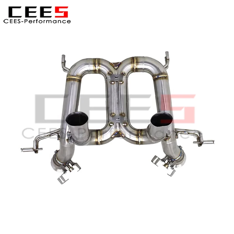 

cees Catback Axle Back Exhaust OEM Valve for Lamborghini Revuelto 6.5L V12 2023-2025 Stainless Steel Car Exhaust Pipe System