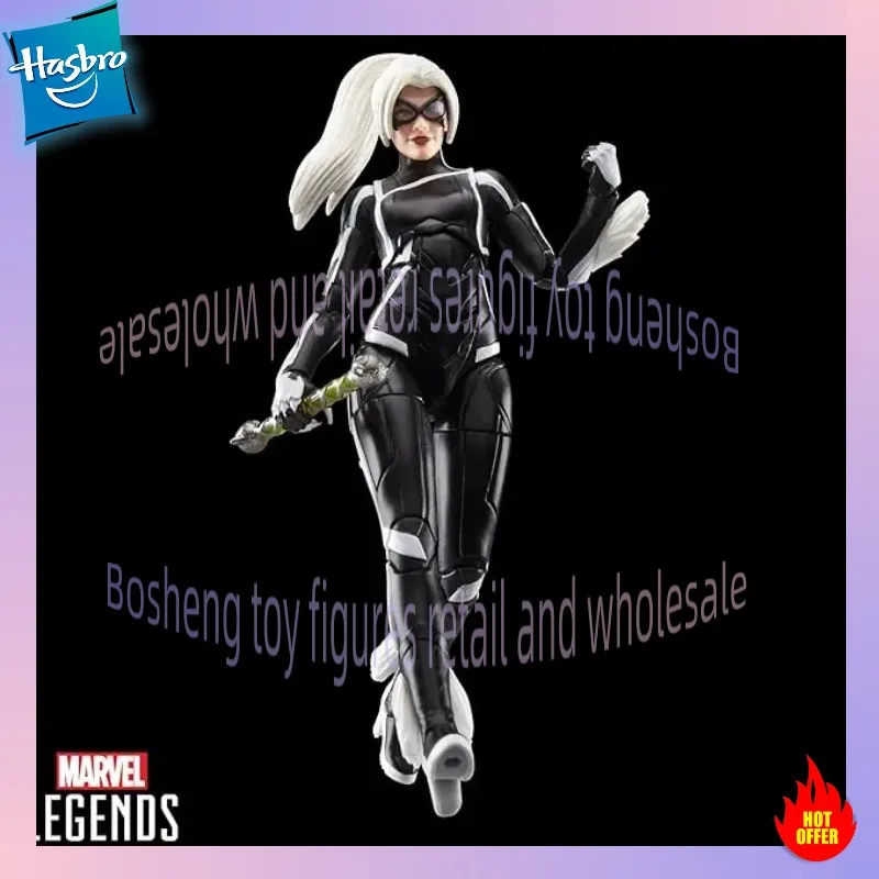 

Hasbro Legends Series Gamerverse Black Cat Felicia Hardy Spider-Man 2 Game-Inspired Collectible 6 Inch Action Figure Gift