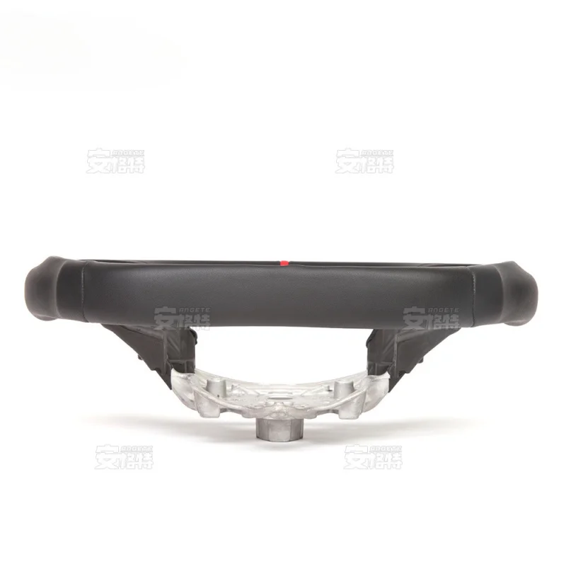 For GMC Round-top Flat-bottom Full Leather High-End Business Steering Wheel (Modified Part)