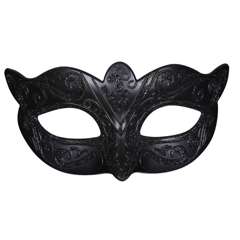 

Party Cosplay Props Halloween Masks Plastic Half Face Mask Glitter Mask The Phantom Dancer Mask Masquerade Cosplay Mask