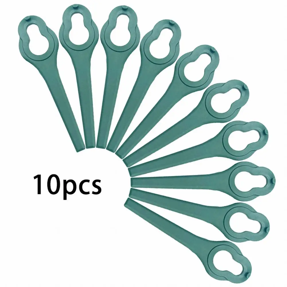10PCS Grass Strimmer Plastic Blades For Aldi Ferrex FAR 20-1 20V/40V Cordless Lawn Mower Brush Cutter image 2