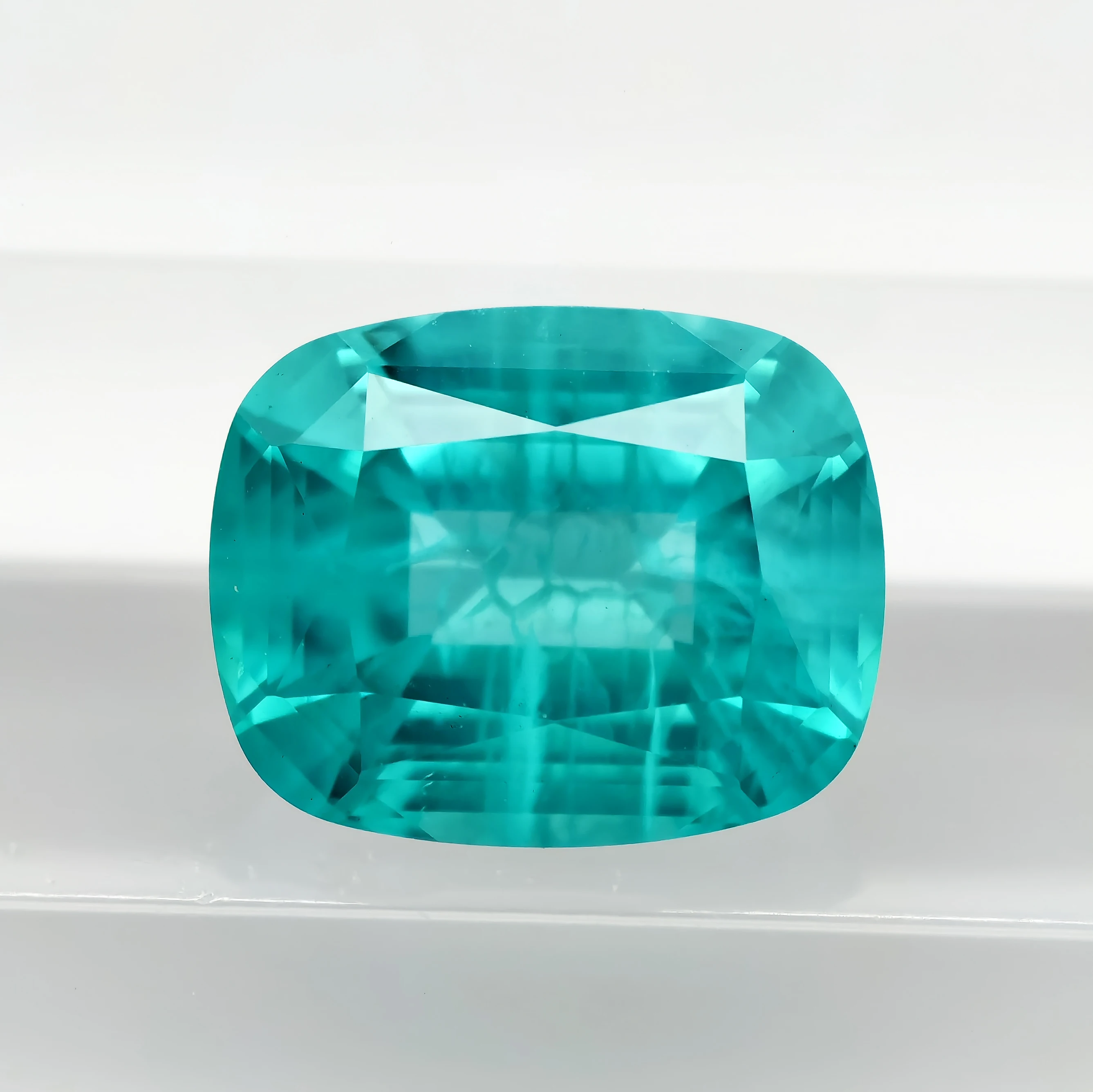 Paraiba Color Crushed Ice Cotton Special Style L-cushion Cut Yttrium Aluminium Garnet YAG Loose Gemstones for Making Jewelry DIY