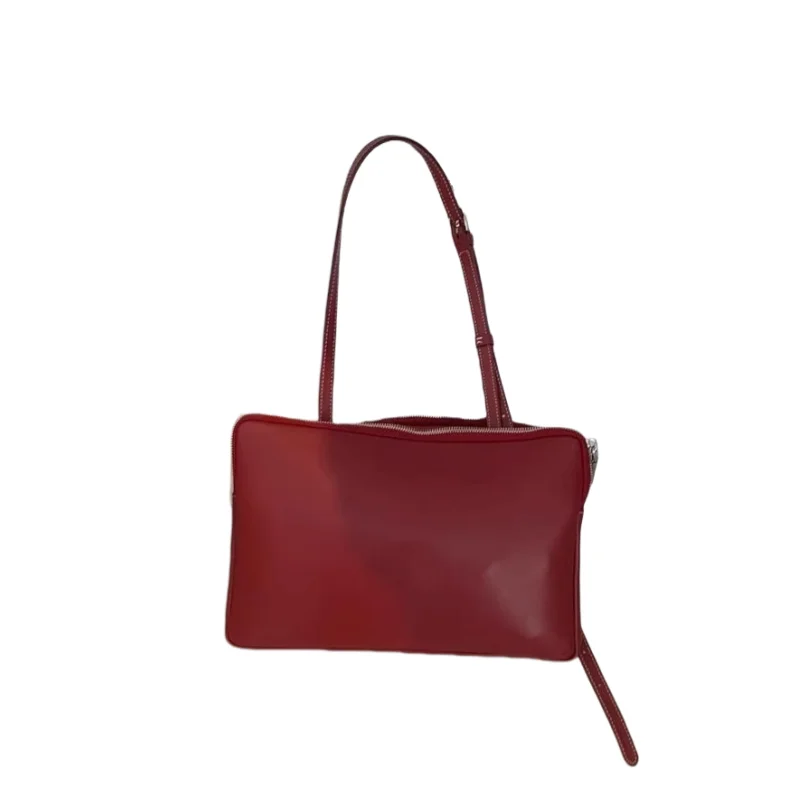 

Trendy Women’s PU Tote | Adjustable Strap, Shoulder & Crossbody Style, Red/Pink/Black | Perfect for Casual & Party