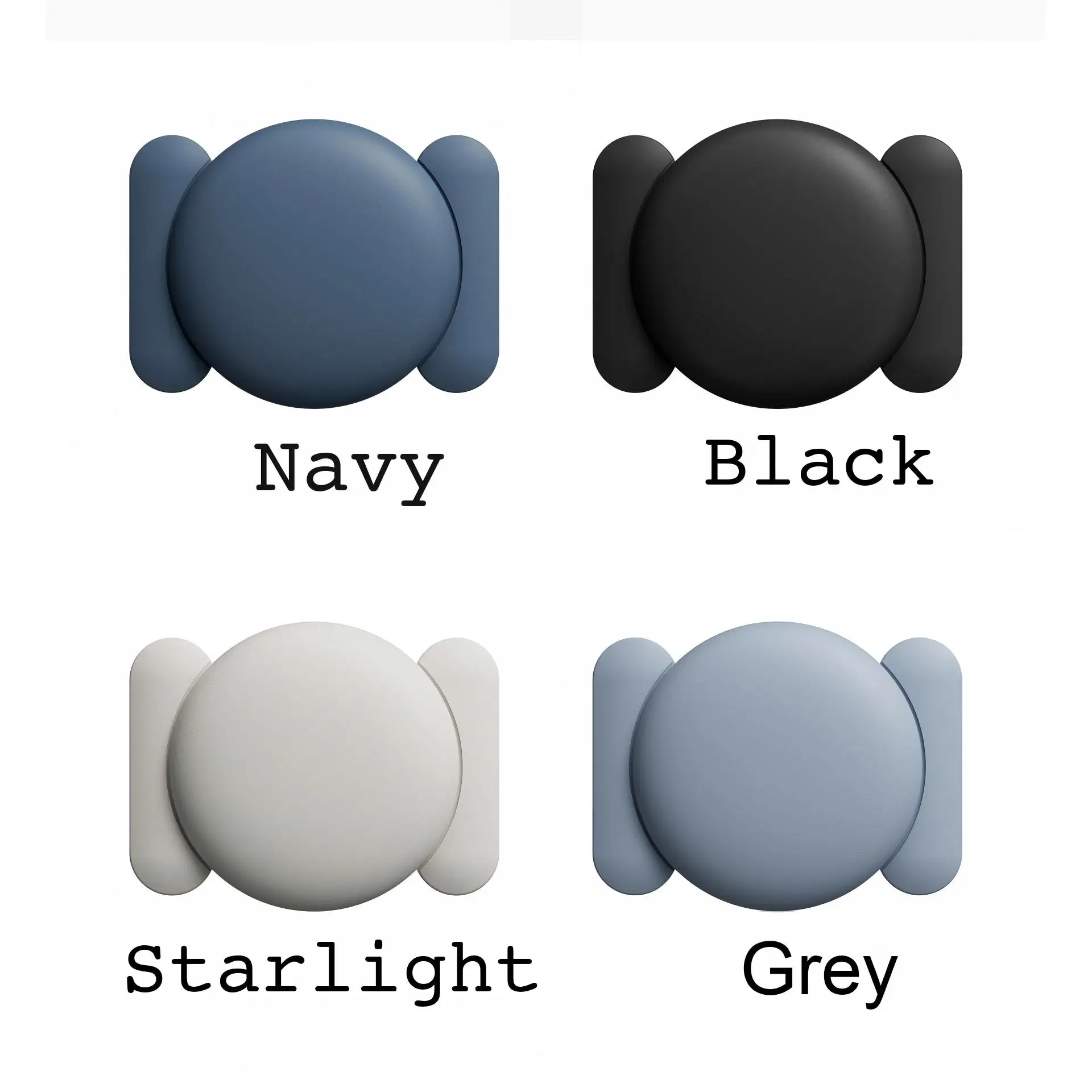 Silicone Case for Apple AirTag, Anti-Lost Positioning Protective Cover with Strong Magnet for Vehicle Tracker