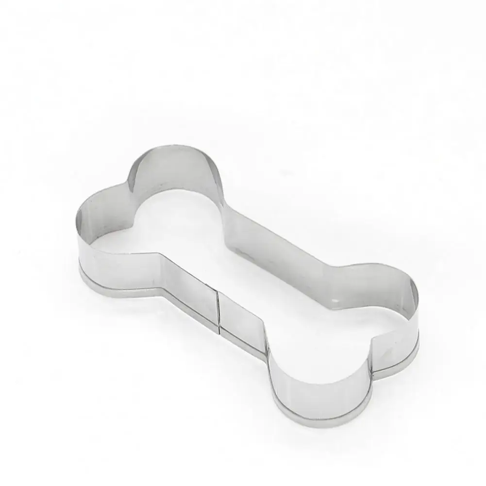 Easy to Clean Cookie Cutter Stainless Steel Cookie Cutter Stainless Steel Bone Cookie Cutters Set Food Grade Non-stick Biscuit