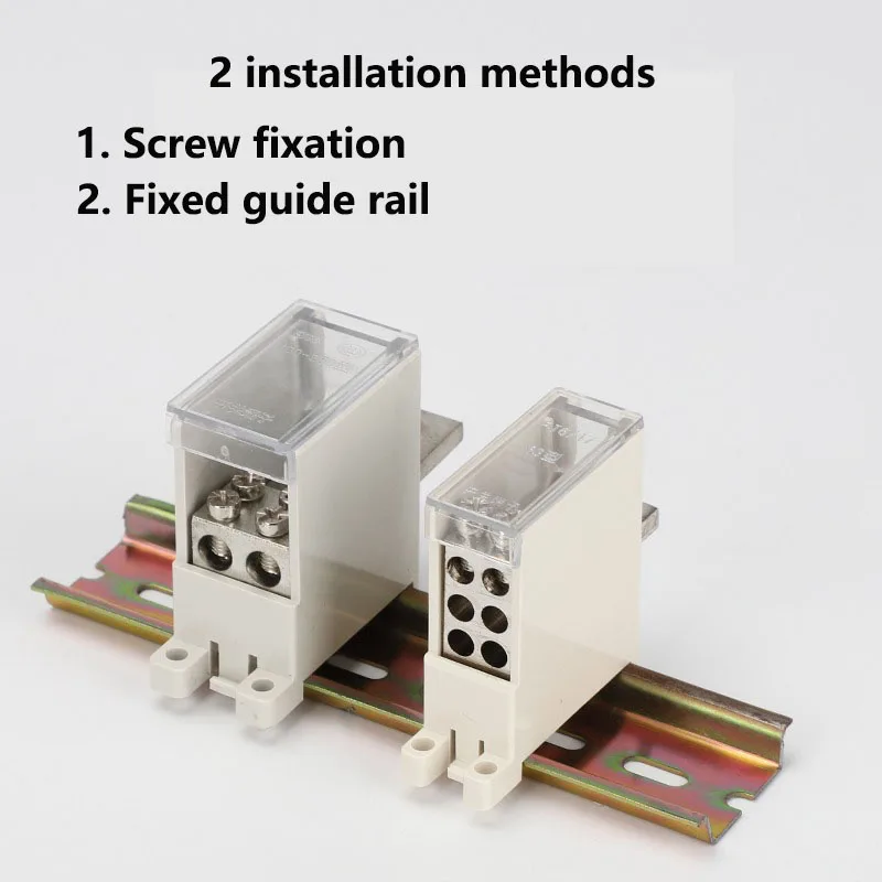 Circuit Breaker Switch Terminal Block FJ6G Universal Wire Connector One in Multiple out Din Rail Terminal Block Power Diverter