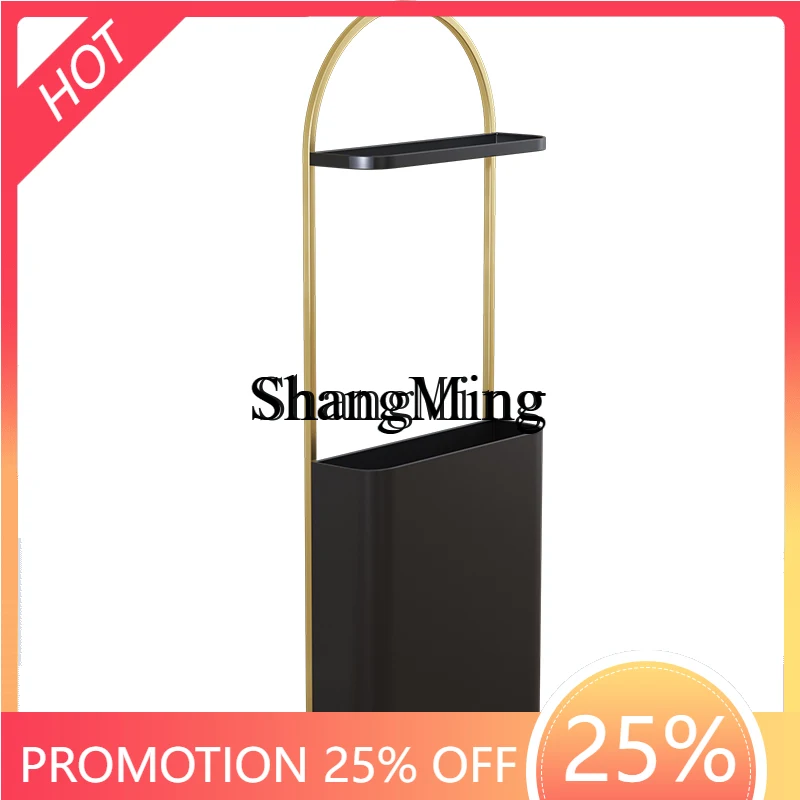 

Стильная напольная полка для хранения вещей FG: роскошный подвесной держатель для зонтов для отелей, офисов и коммерческих помещений