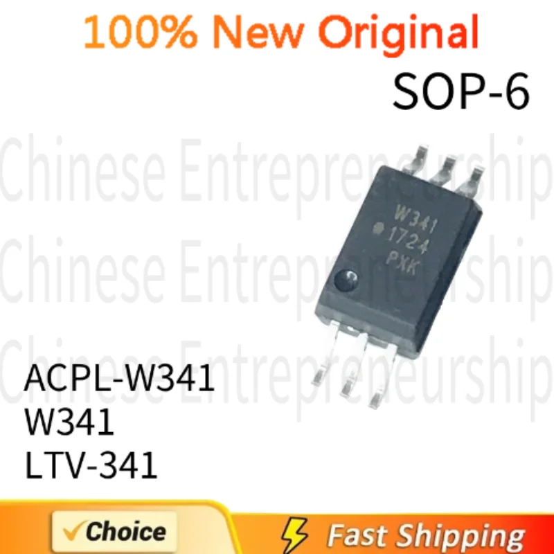 10 Pcs SOP-6 ACPL-W…