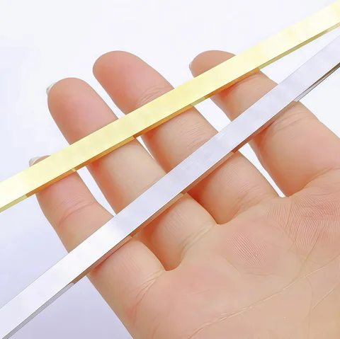 20pcs 3mm 6mm 9mm 1.5mm Thickness Mirror Polished Strip Cuff Bracelet For Women Can Laser Engrave Fashion Jewelry Accessories