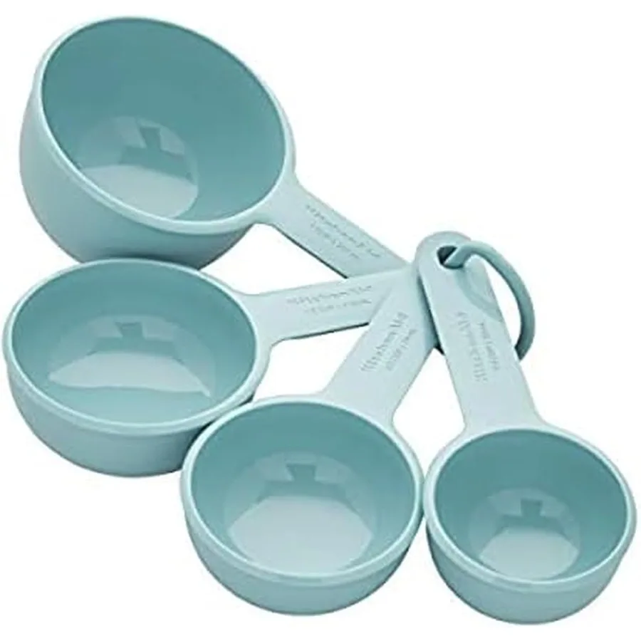

Measuring Cups Set Of 4 Aqua Sky
