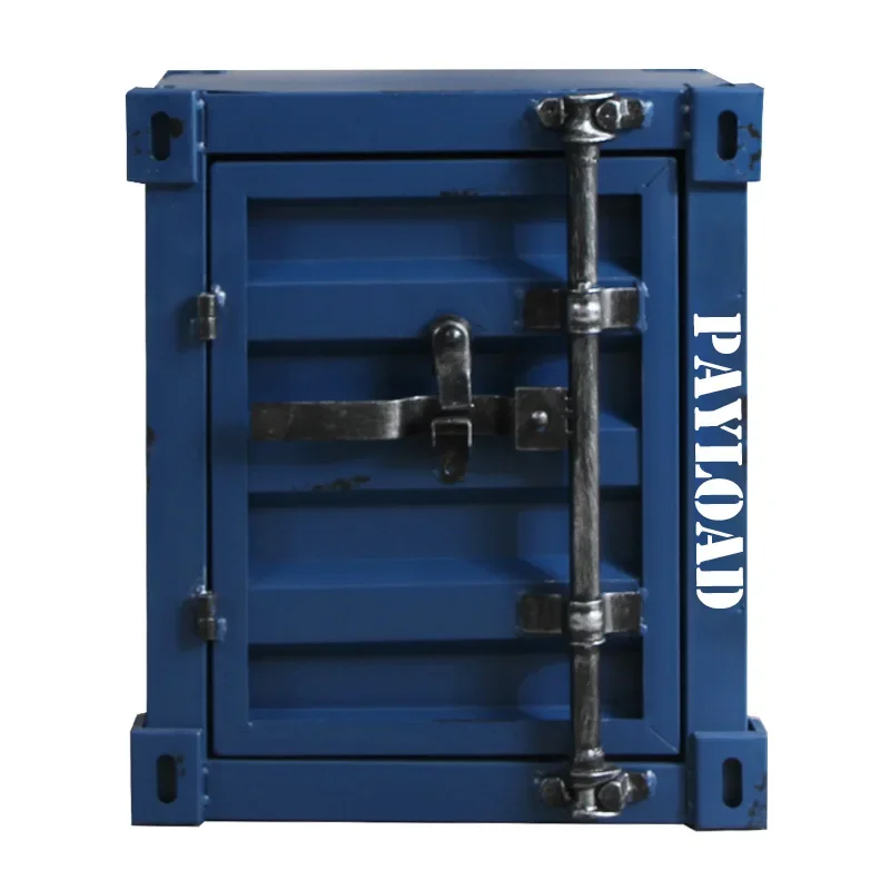 Creative Custom Vintage Industrial Theme Container Sofa Side Coffee Table Bedside Table Stool Bar Club Deco Library Furniture L