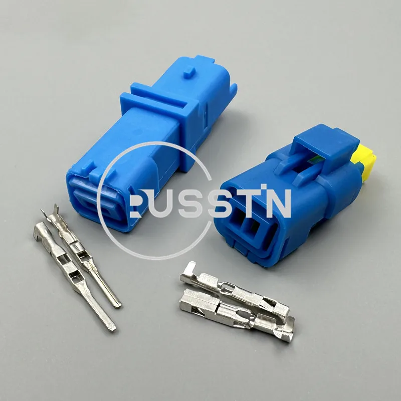 1 Juego de conector de arnés automático de 2 pines 211PC022S6049 211PL022S6049 enchufe sellado impermeable para coche conjunto de CA para Peugeot Citroen