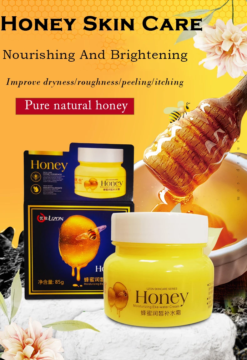 85g Manuka Honey Facial Cream Firming Lifting Skin Treatment Facial Cream Night Cream Anti Aging Wrinkles