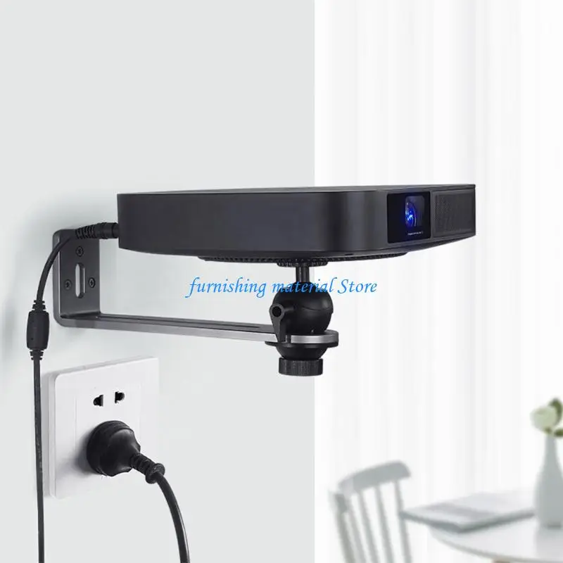 Y5GD Multifunction Adjustable Projectors Mount Easy Assembly Process for Wall Installation