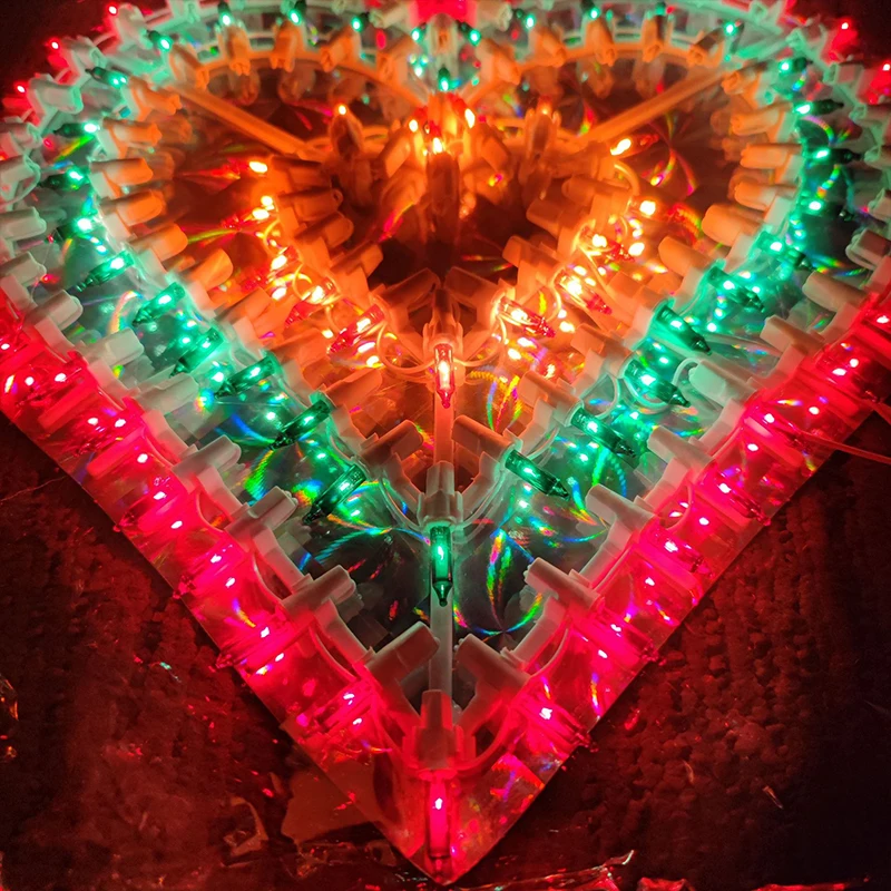 

Waterproof Christmas Peacock Net String Lights 3M*0.5M Outdoor 8 Modes Fairy Garden Lights For Xmas Party Wedding Garland Decor