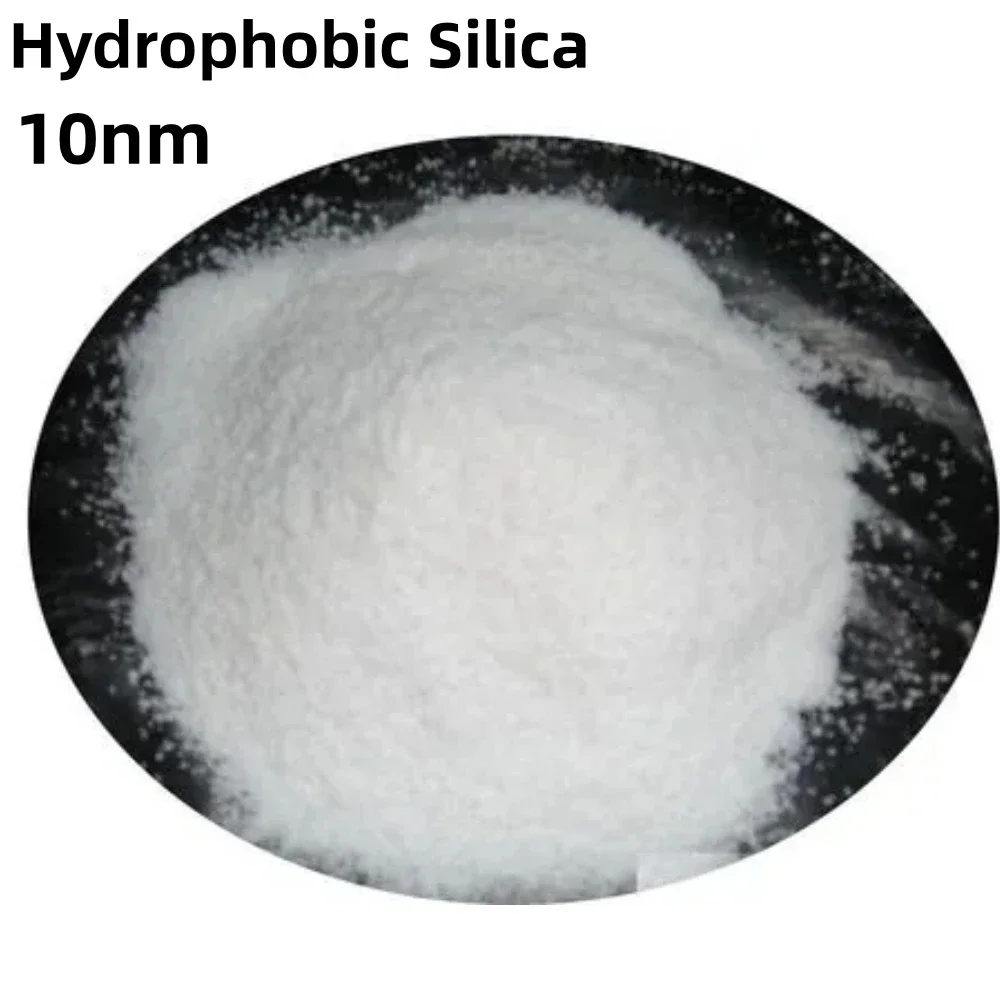 Hydrophobic Silica Powder - 10nm / nanometers, purity 99.8%, nano-coating, polish silica particles SiO2