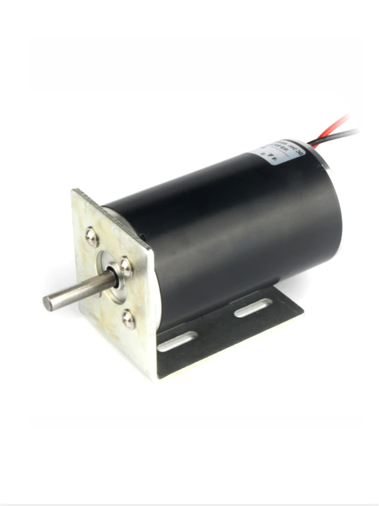 12V 24V 50W DC Speed Motor 8mm Shaft Diameter Marshmallow Small Motor High Power Can CW CCW High Speed Motor