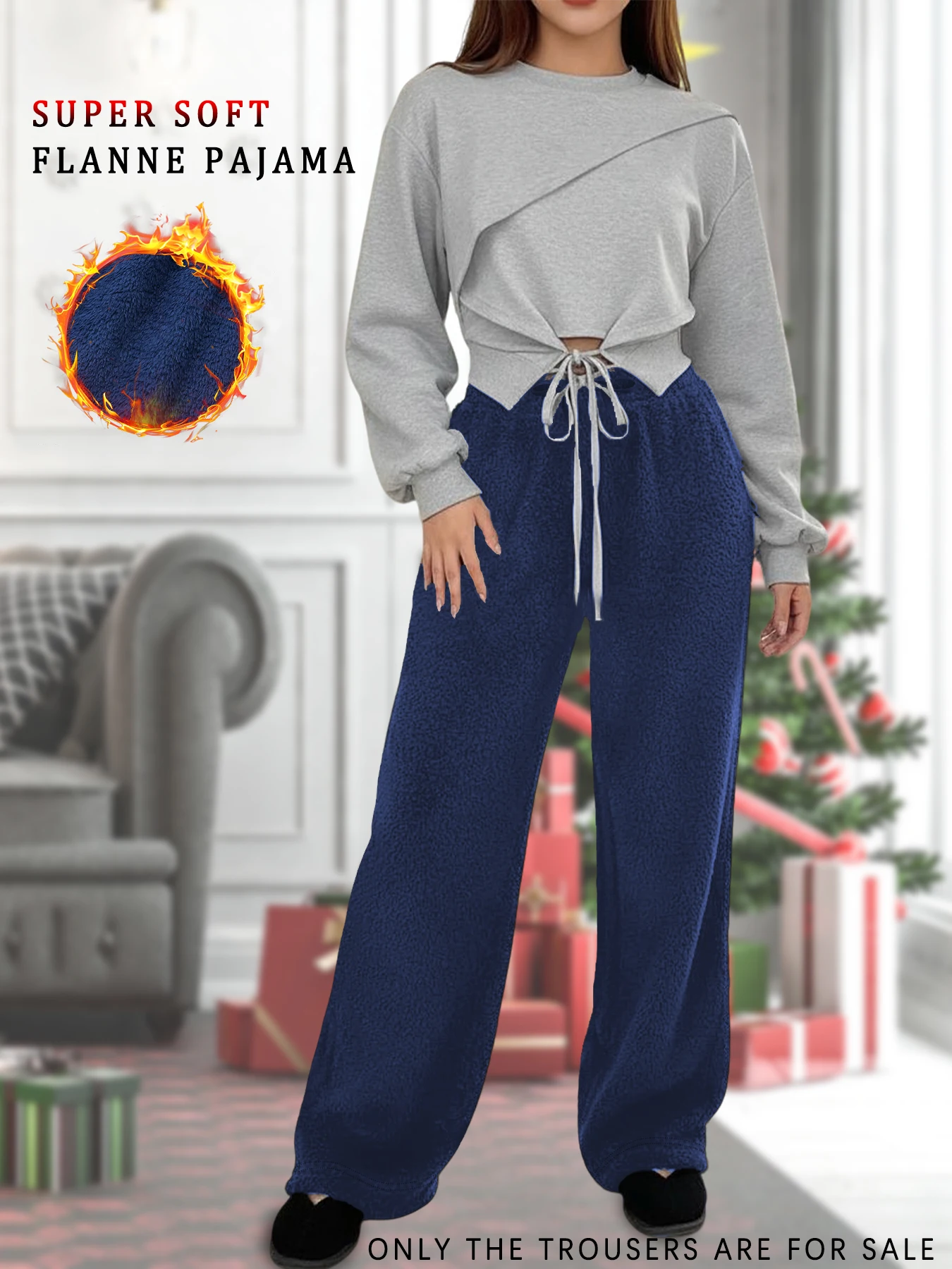 

Женские супермягкие фланелевые пижамные штаны. Повседневные домашние брюки на зиму