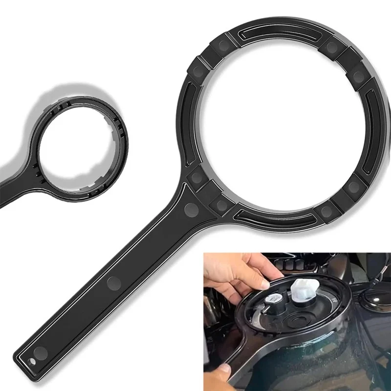 492 Fuel Tank Lock Ring Tool Fuel Pump Removal Tool Comapatible for Harley-Davidson FL Series Motorcycles Touring Electra Glide
