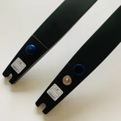 1pair Recurve Bow Limbs Junxing F166 25-60lbs Right/left Hand Bow Carbon Bow Limbs For Athletics Practice Hunting Accessory