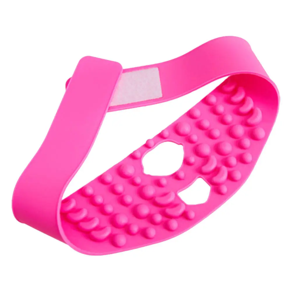 Silicone V-Shaped Face Mask Chin Lifting Double Chin Remover Neck Firming Facial Lift Mask Face Sculpting Silicone Cover