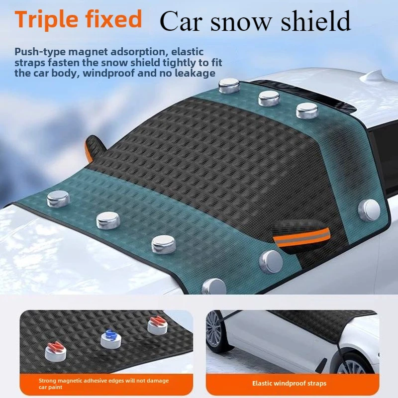 Car Snow Cover - Keep Your Windshield and Roof Protected from Winter Elements