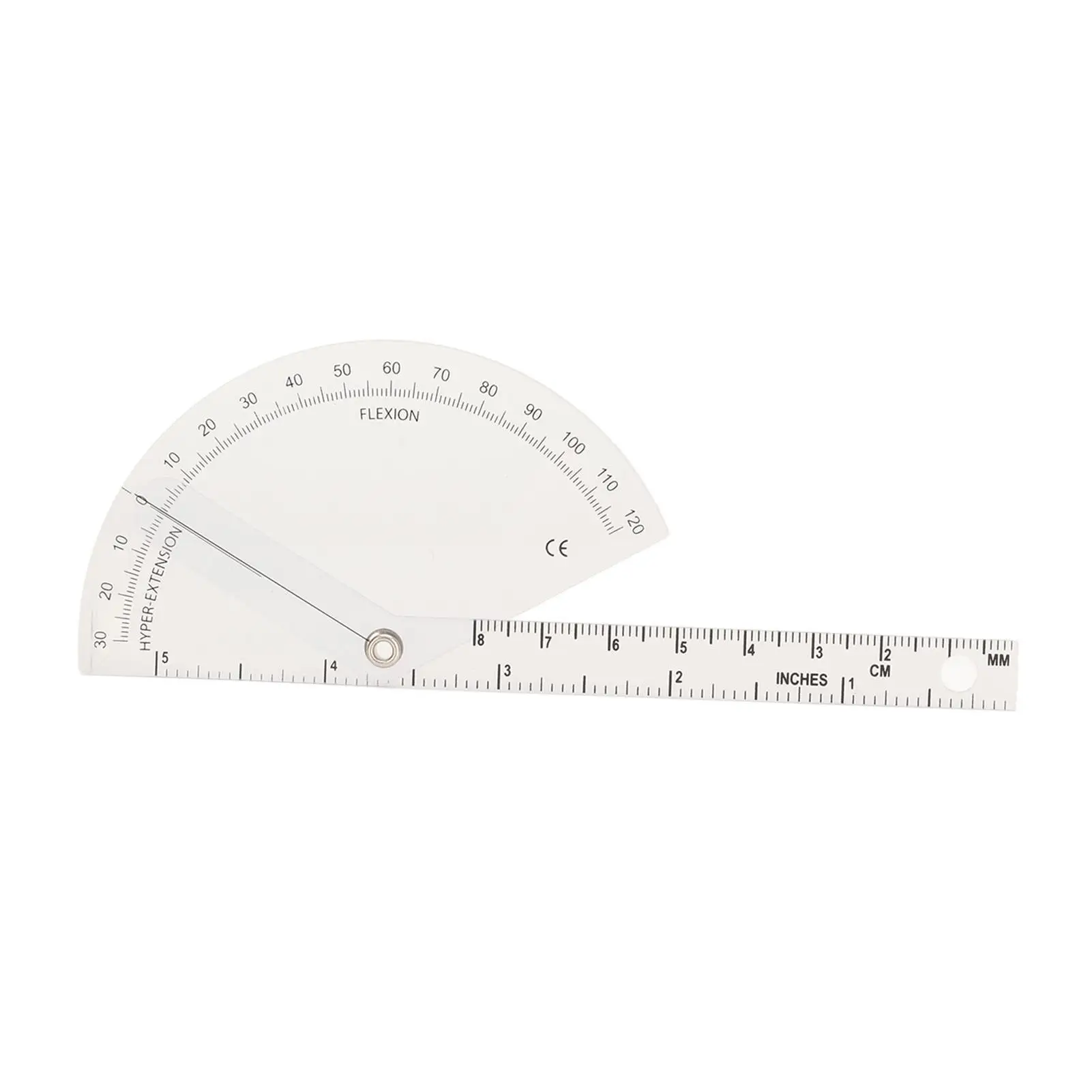 

Portable for finger Goniometer Measurement Tool Adjustable Orthopedic Ruler for Joint Flexibility and Mobility Assessment