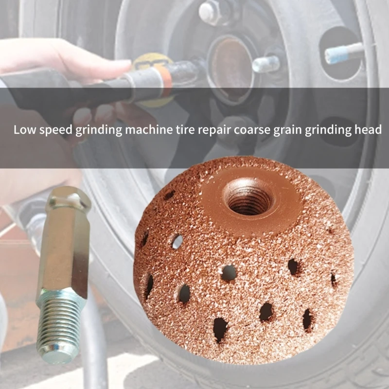 38mm Abrasive Tire Sanding Head Accessories for Professional Tire Refinishing Buffing Effective Polishing