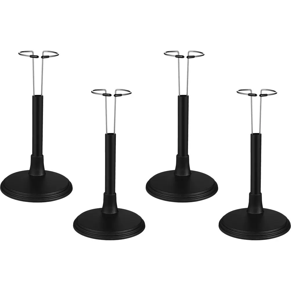 

Подставки для фигурок, 4 шт., вертикальные опорные стойки, материал из АБС-пластика и нержавеющей стали, хорошее качество изготовления, прочные, портативные, простые в использовании.