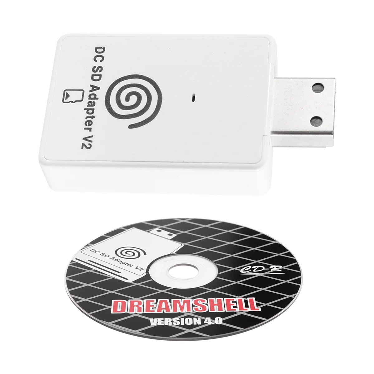 Dc Sd Tf Card Adapter Reader V2 Voor for Dreamcast En Cd Met Dreamshell Boot Loader