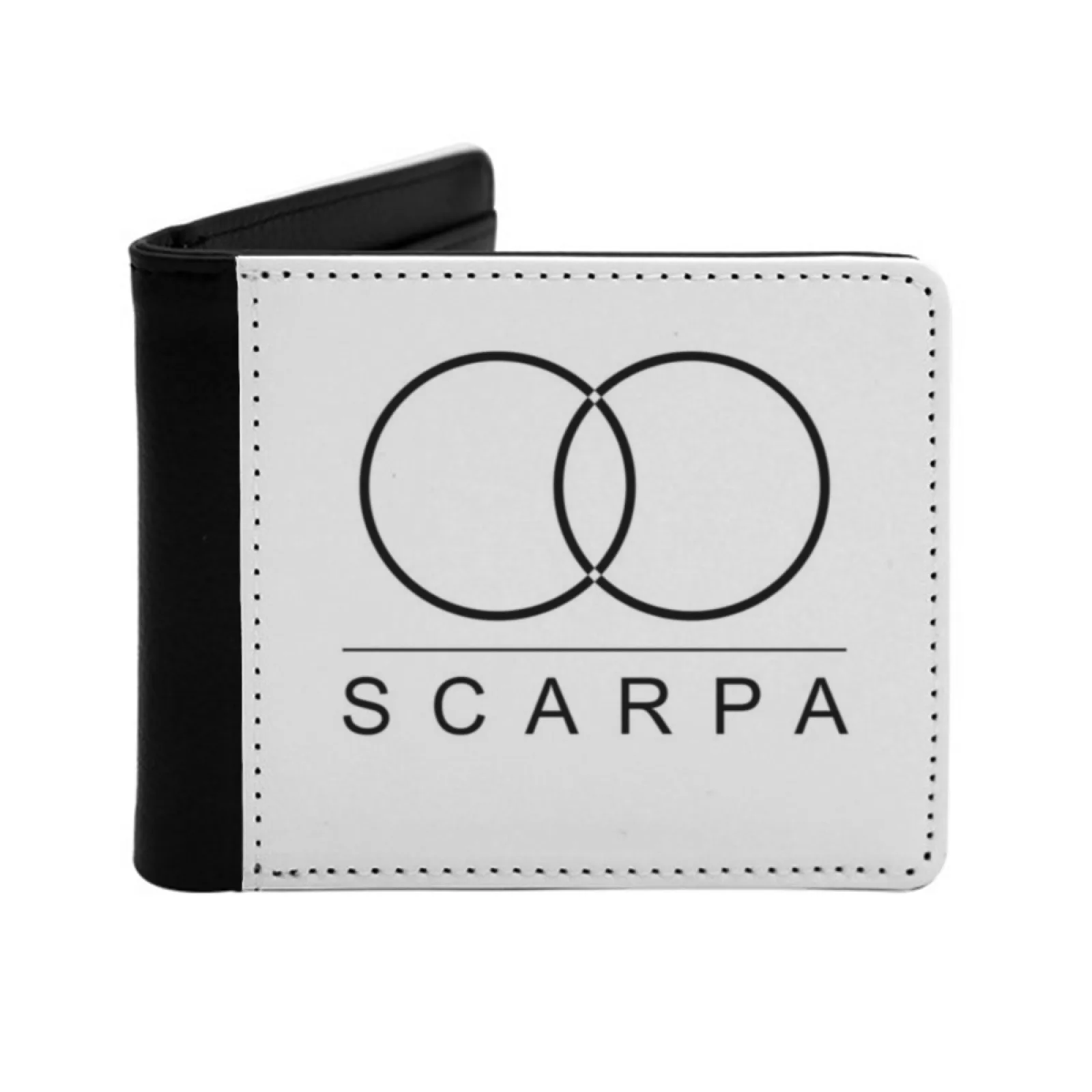 

Carlo Scarpa Logo Черный Новый Кошелек с принтом Короткие мужские кошельки Держатель для кредитных карт Кошельки Building Curve Logo Черный Белый Минимальный